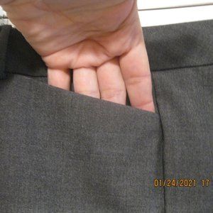 Worthington Woman Grey "Perfect Trousers" 22W